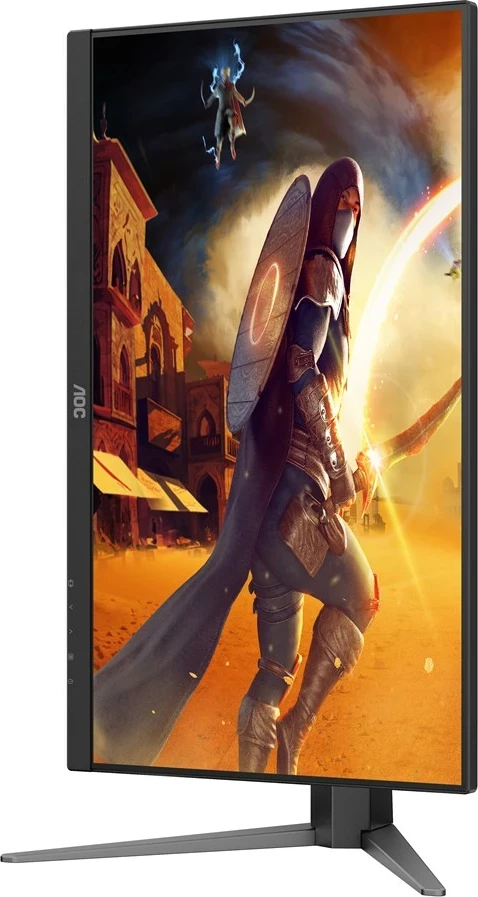 Gaming monitor 27", Full HD, 200 Hz, LED, črn z rdečimi detajli, AOC 27G4HA