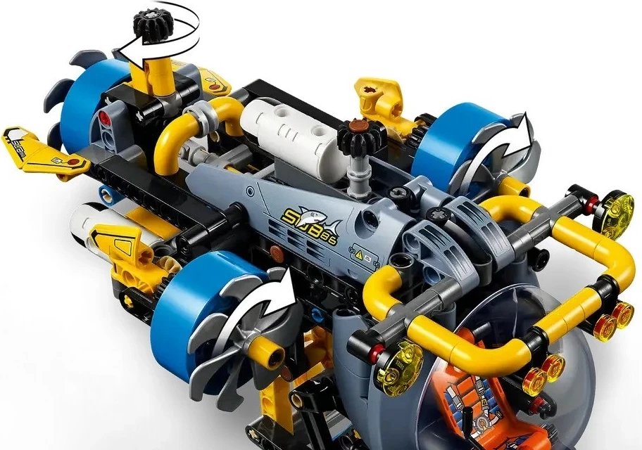 Niz raziskovalne podmornice LEGO Technic 42201