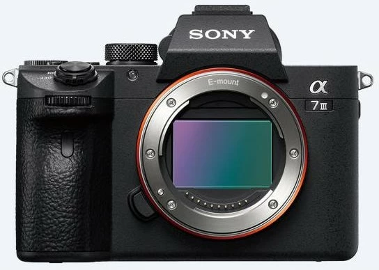 Profesionalni brezrcalni fotoaparat Sony α7 III, 24,2 MP, 4K Ultra HD, zaslon na dotik, črn