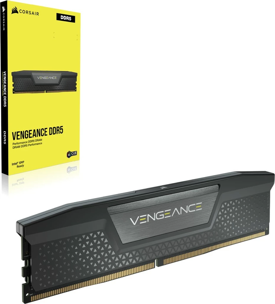 RAM pomnilnik Corsair Vengeance 64GB (2x32GB) DDR5 5600MHz CL40, črn