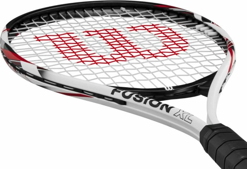 Tenis lopar za moške/ženske, Wilson Fusion XL, bel in črn