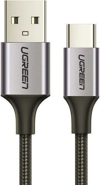 Kabel USB USB-A na USB-C UGREEN US288, 2 m, siv