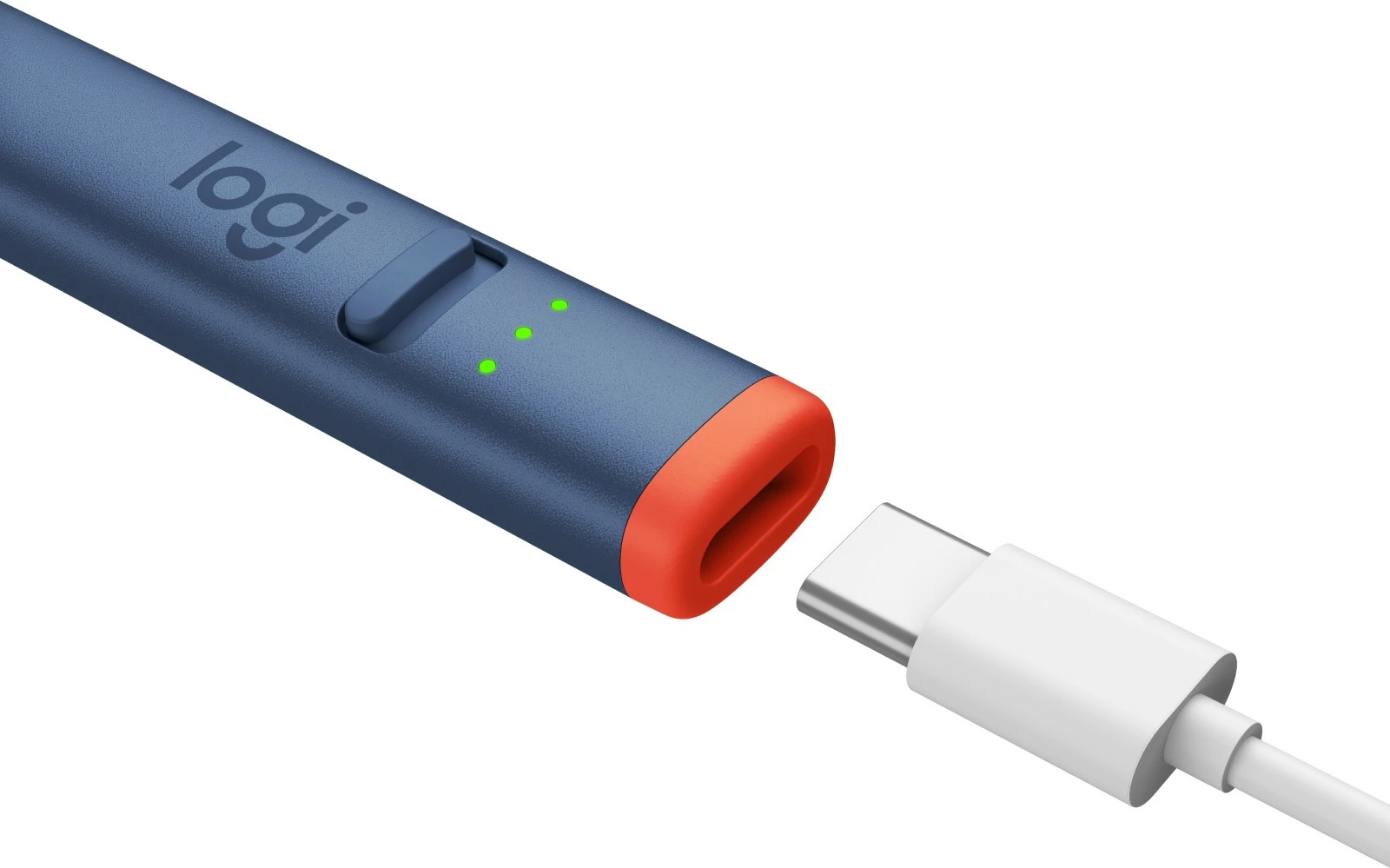 Digitalno pero za izobraževanje Logitech Crayon, Apple, iPad Pro, modro, oranžno