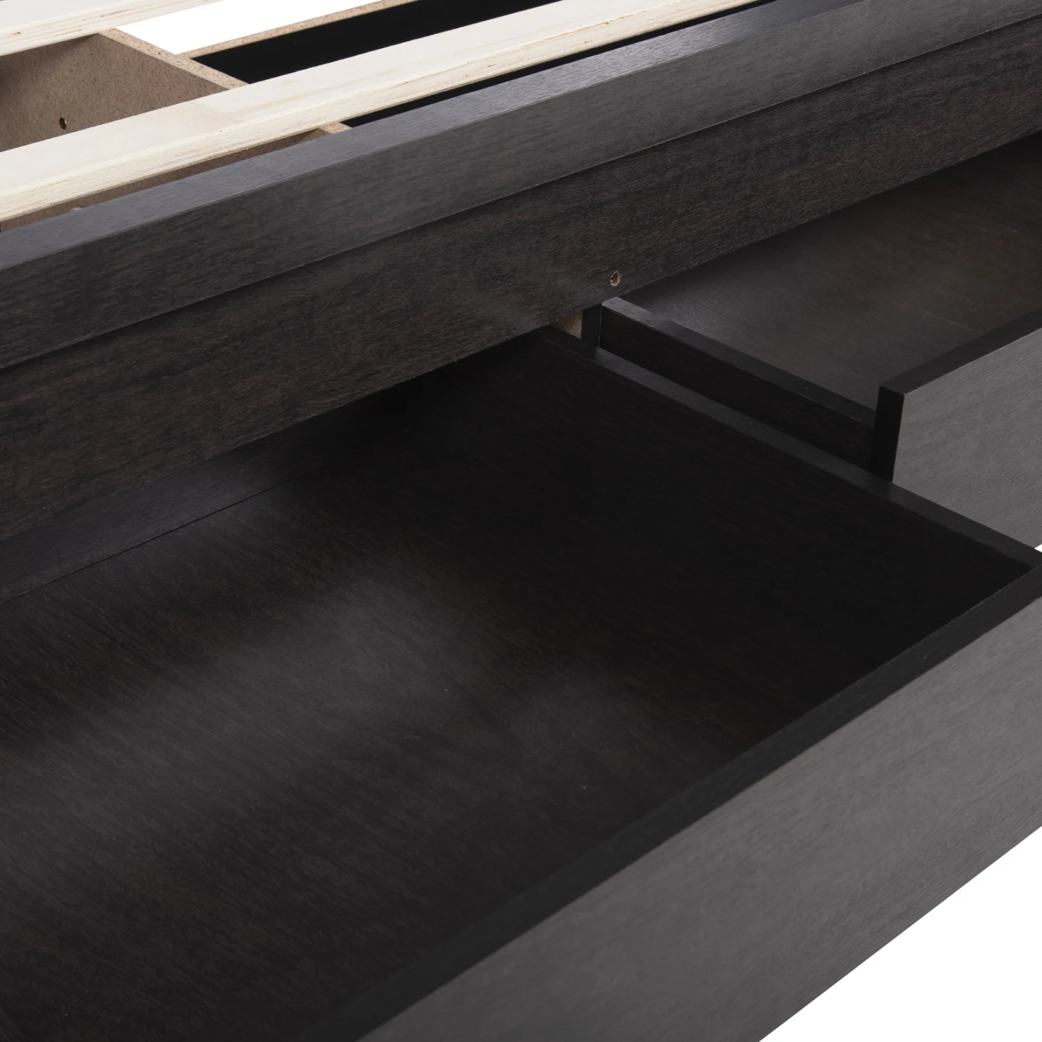 Postelja CAPRI FH599.11 z 2 predali - melamin v barvi wenge - za vzmetnico 140x200 cm