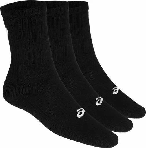 Trening nogavice Asics 3PPK Crew Sock U, črne