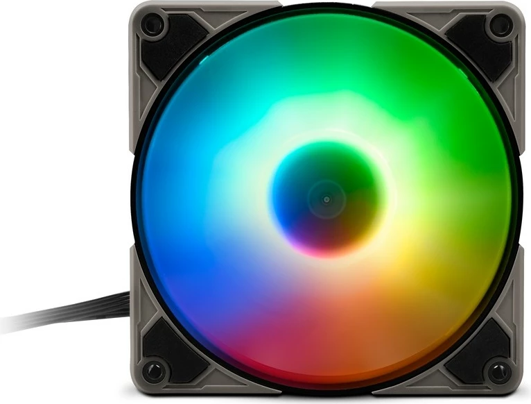 Ventilator za ohišje 140 mm, RGB, transparenten Sharkoon SilentStorm 140 PWM RGB