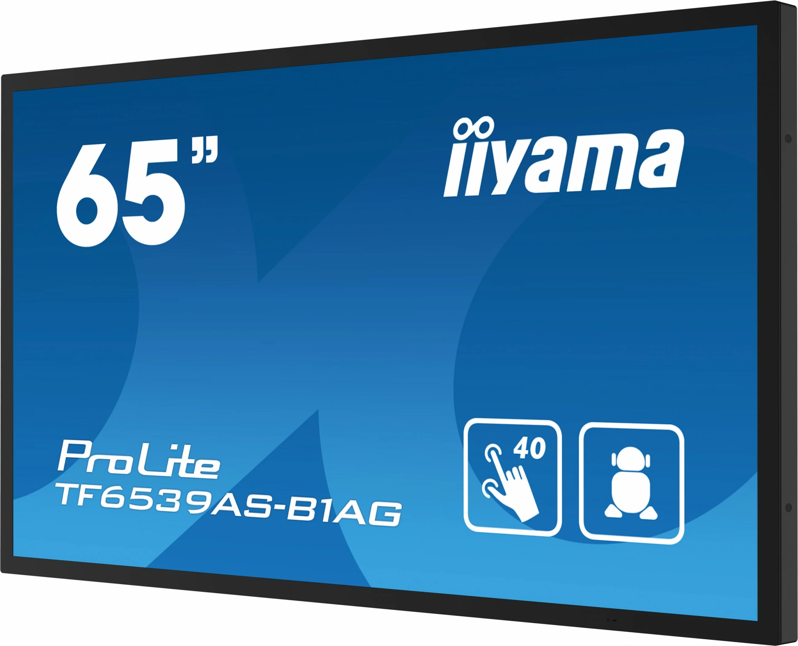 Interaktivni zaslon 64,5" iiyama TF6539AS-B1AG, LED, 4K, Android OS