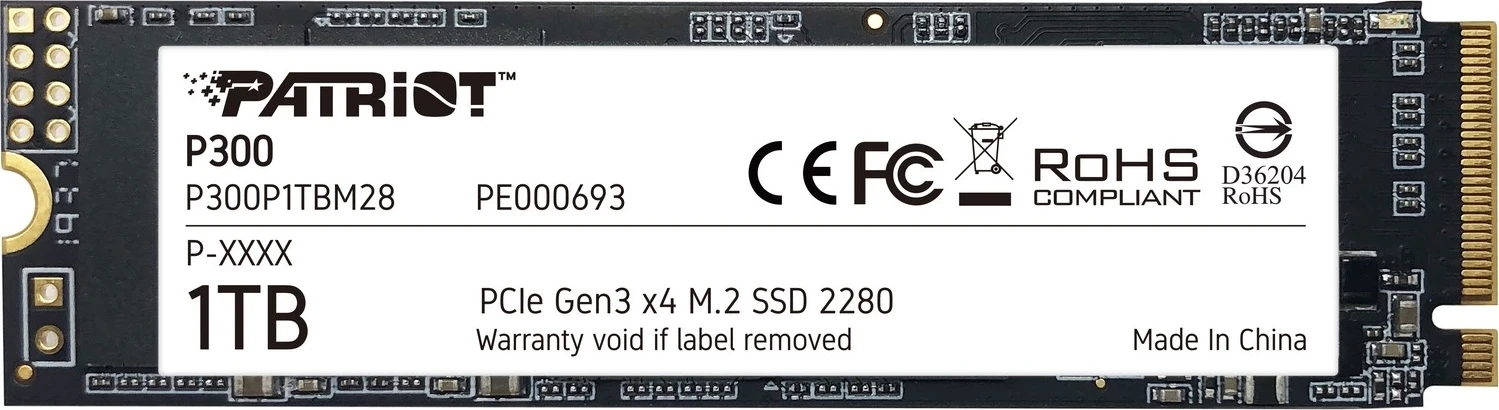 Notranji SSD Patriot P300, 1TB