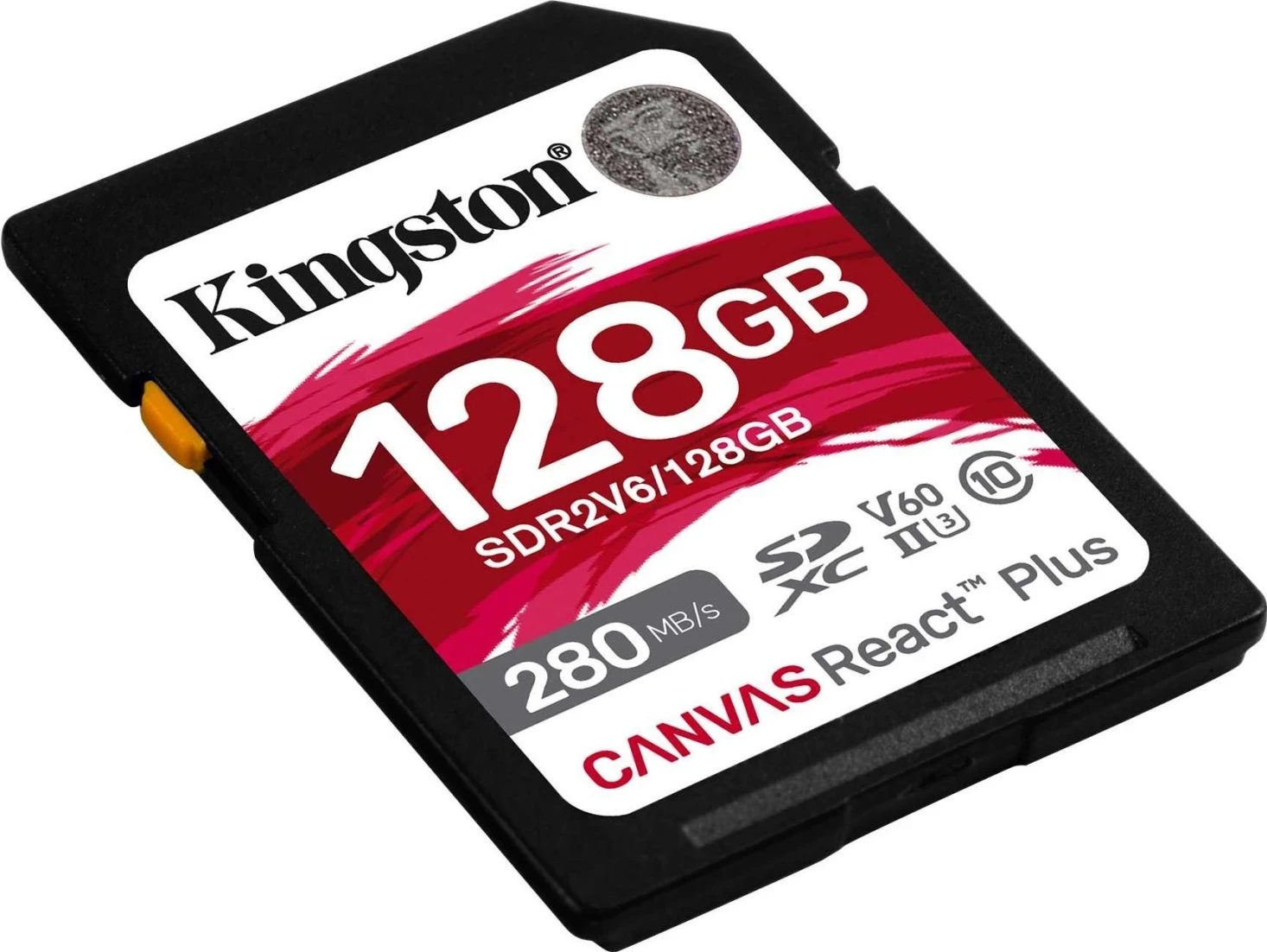 Kartica za pomnilnik 128GB Kingston Canvas React Plus SDXC, UHS-II, 280R/100W, U3 V60