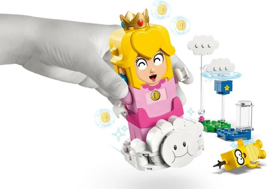 Set z interaktivno figurico Peach, LEGO Super Mario 71441, 208 kosov