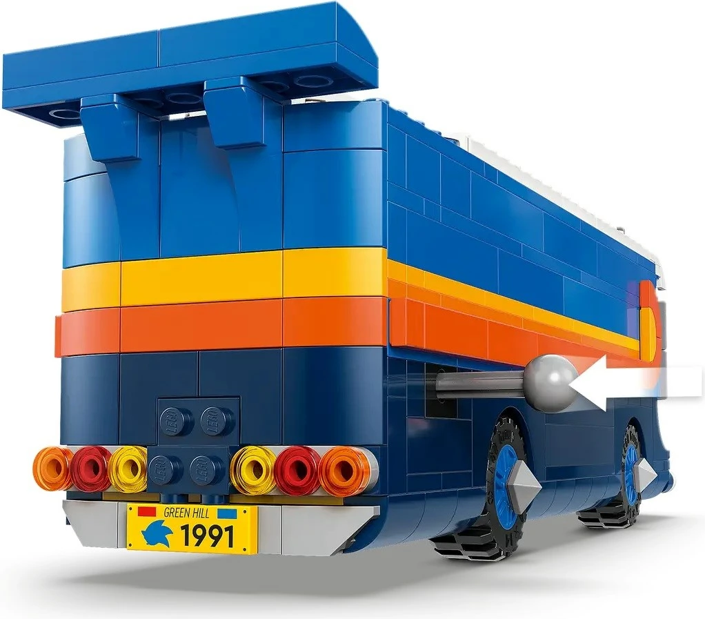 Set komandni tovornjak Team Sonic LEGO Sonic the Hedgehog 77006, 747 kosov
