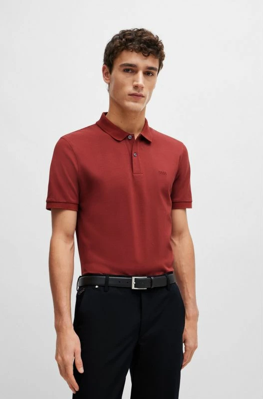 Polo majica za moške Boss, rjava