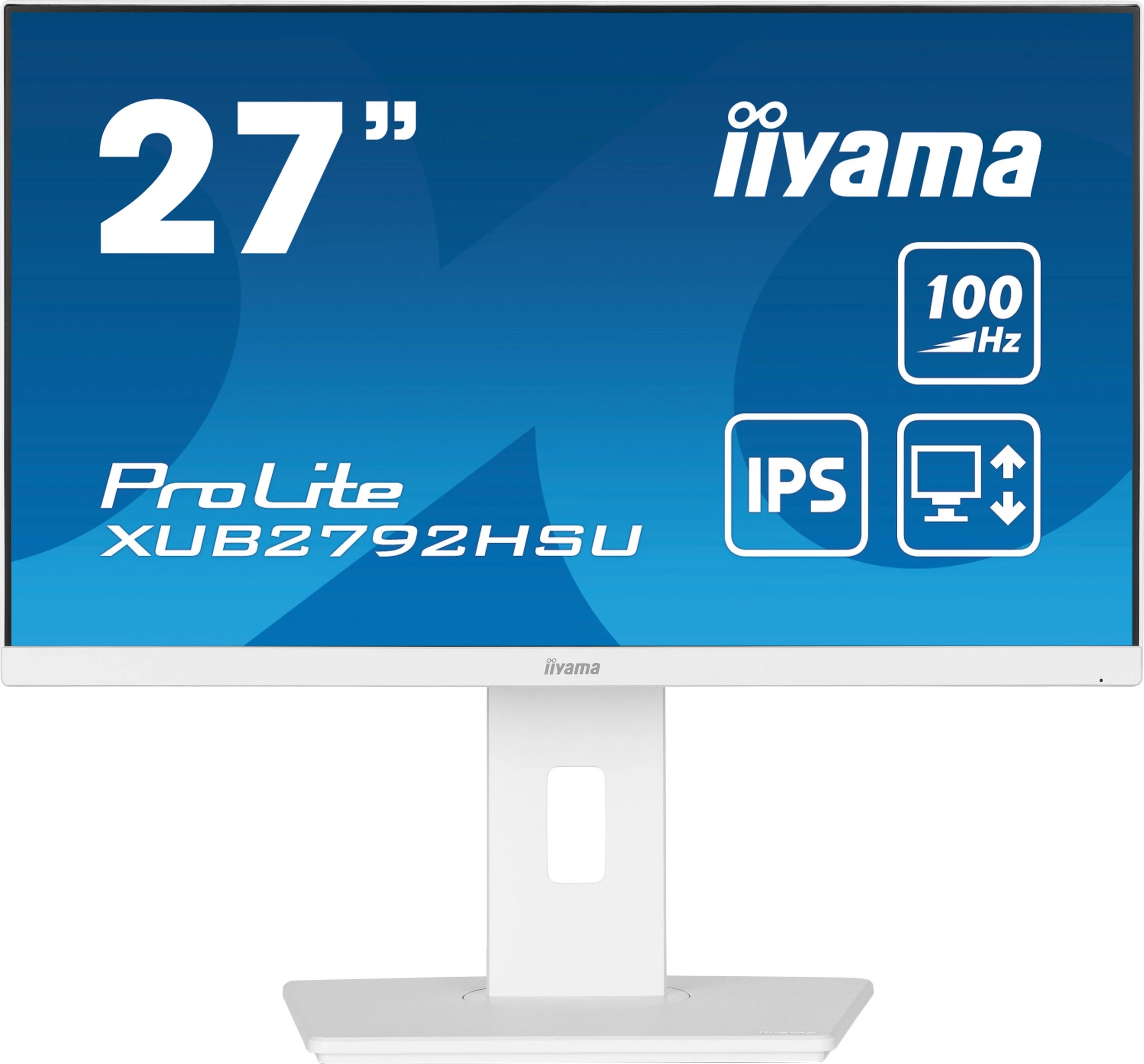 Monitor 27-palčni, Full HD, LED, 0,4 ms, bel, iiyama ProLite XUB2792HSU-W6