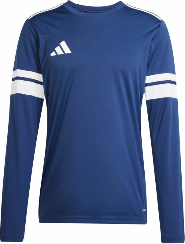 Majica z dolgimi rokavi za moške adidas, navy blue