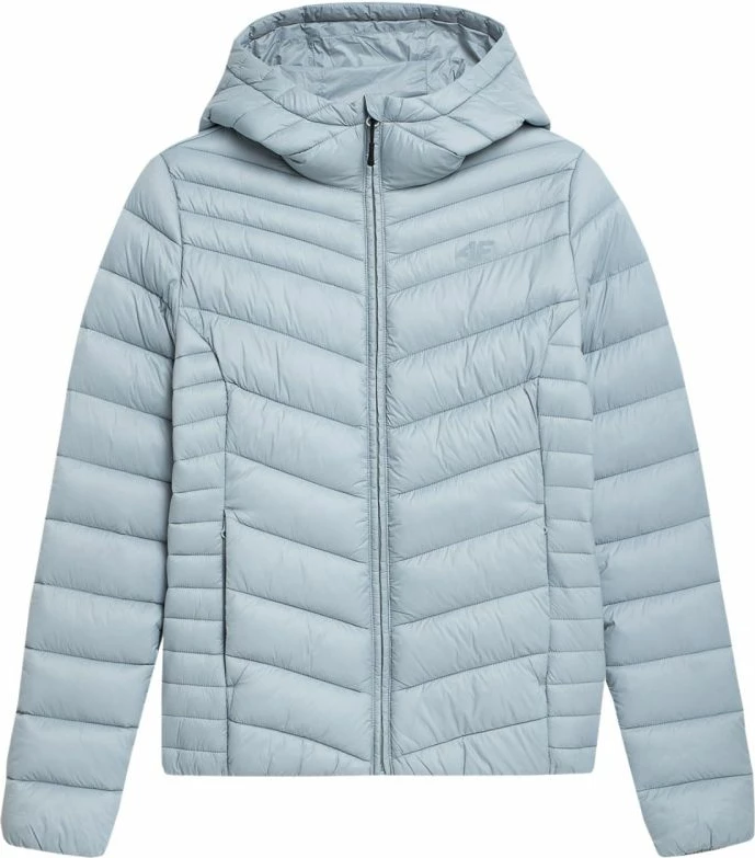 Lahek toploten ženski plašč 4F, moder