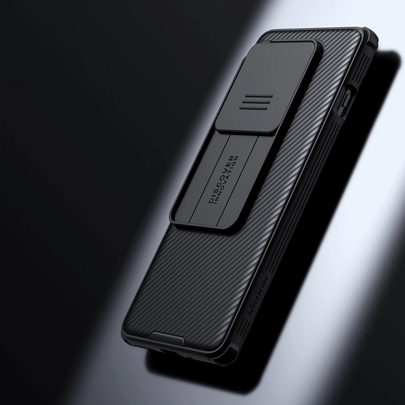 Ovitek za telefon Nillkin CamShield Pro za OnePlus Ace 3 / 12R, črn