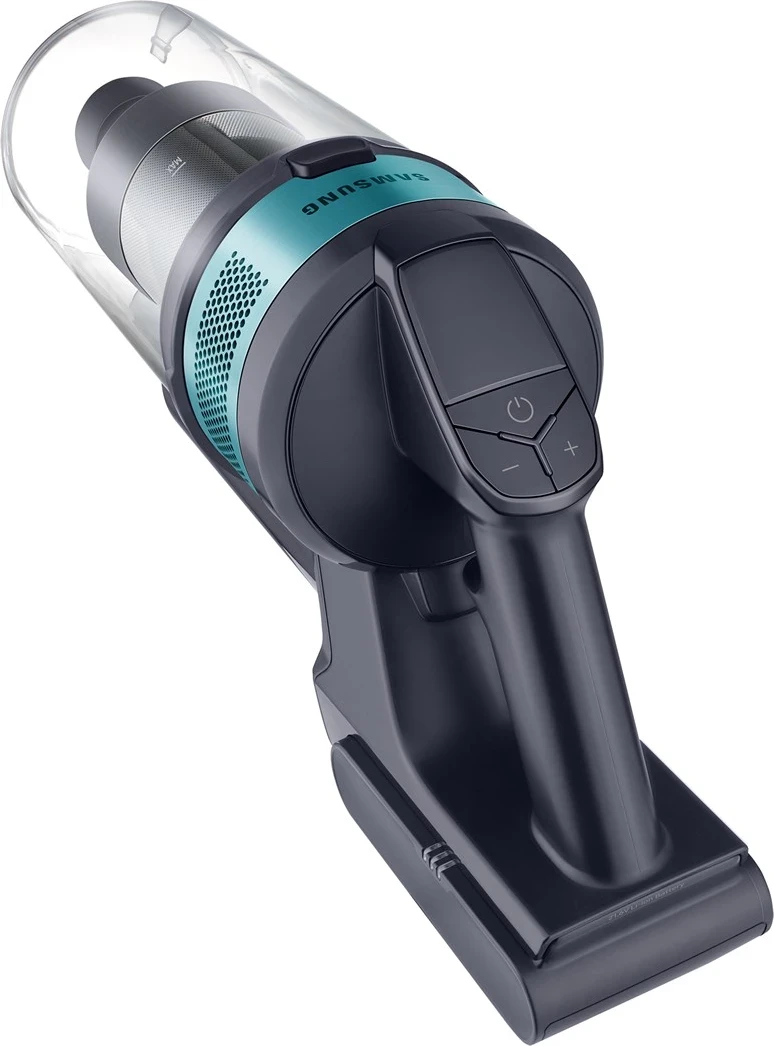 Brezvrečn sesalnik, akumulatorski Samsung VS15A6031R1, 0.8 L, 410 W, črno-zelen