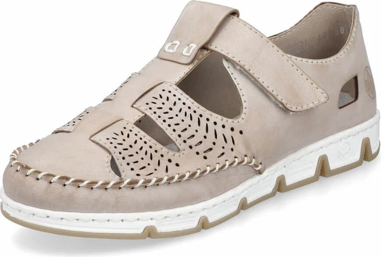 Oprte sandale z ježkom Rieker, ženske