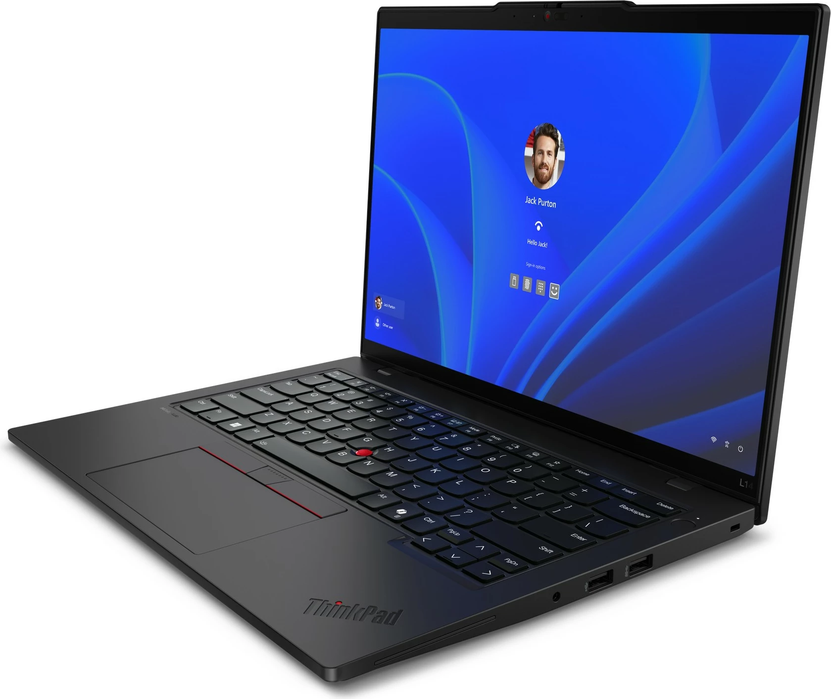 Prenosnik Lenovo ThinkPad L14 Gen 5, Intel Core Ultra 5, 16 GB RAM, 512 GB SSD, 14 inch, črn