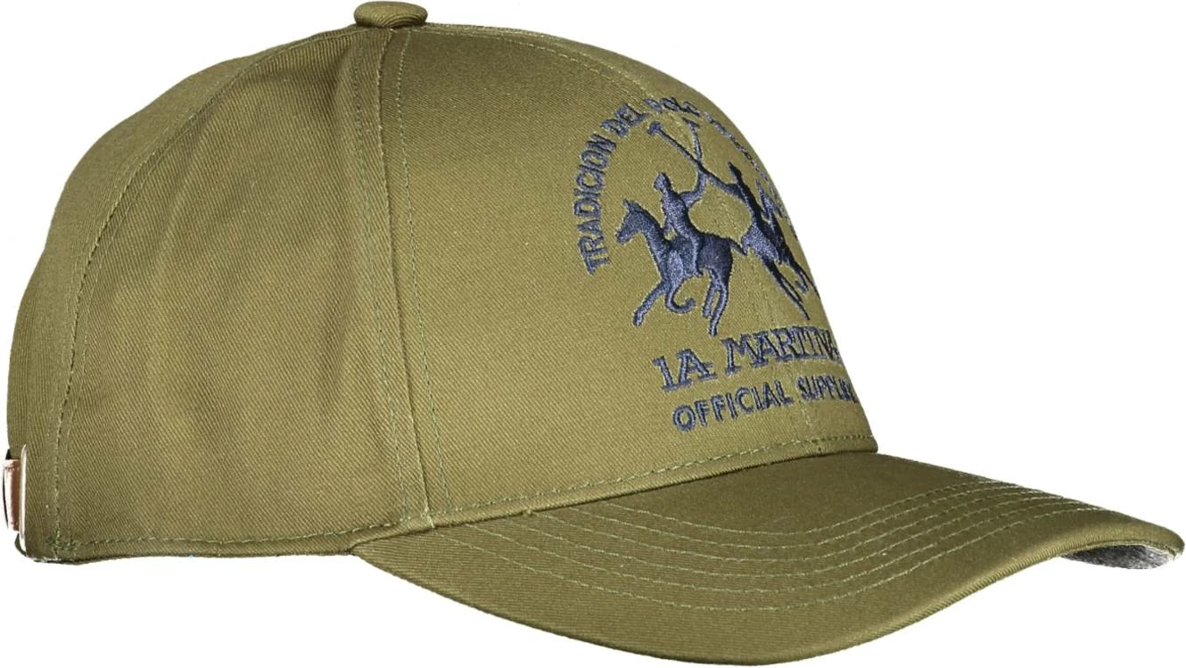Moška kapa s šiltom LA MARTINA, zelena