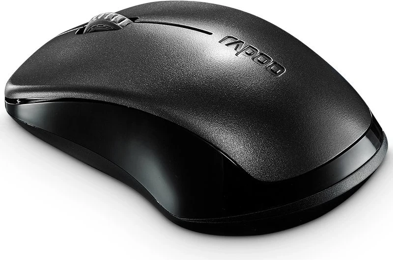 Miška Rapoo 1620, črna