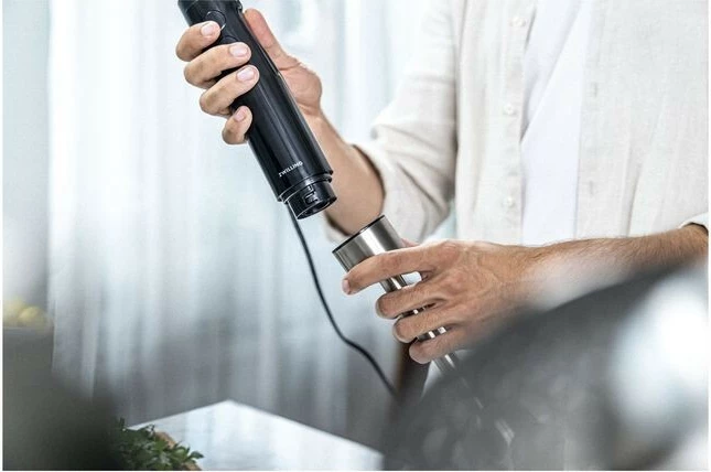 Ročni mešalnik 800 W, 0,6 L, črn/nerjaveče jeklo Zwilling ENFINIGY