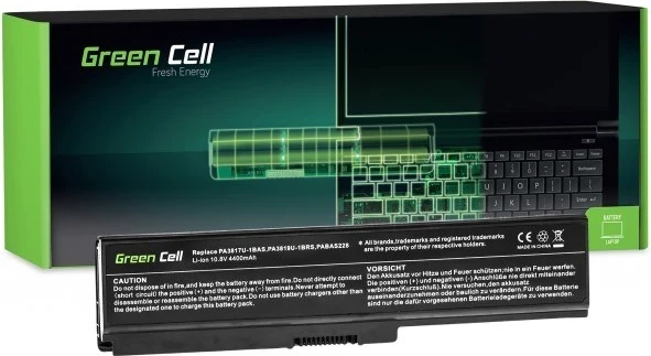 Baterija Green Cell TS03 za prenosnik Toshiba Satellite