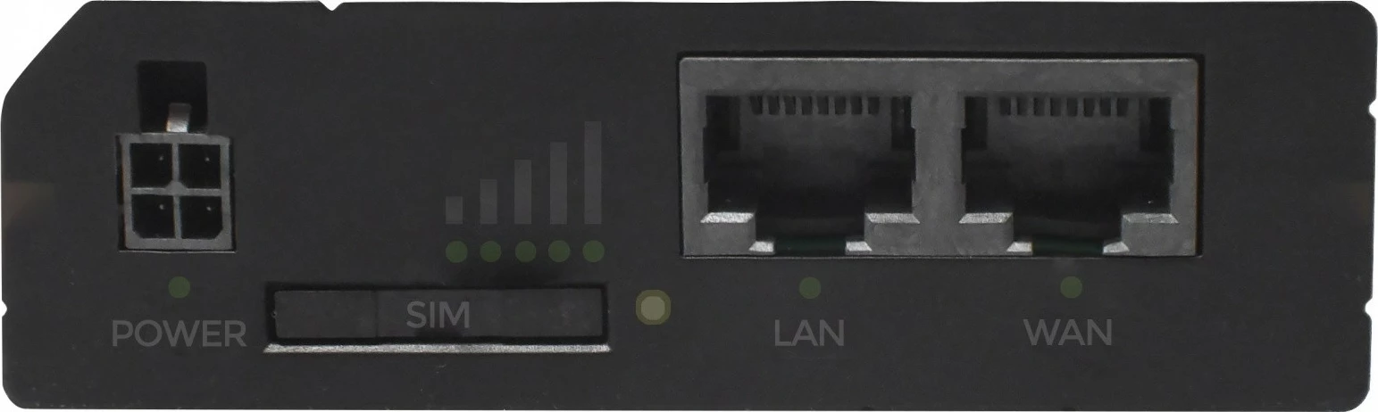 LTE usmerjevalnik Teltonika RUT241, 4G, WiFi, Ethernet, črn