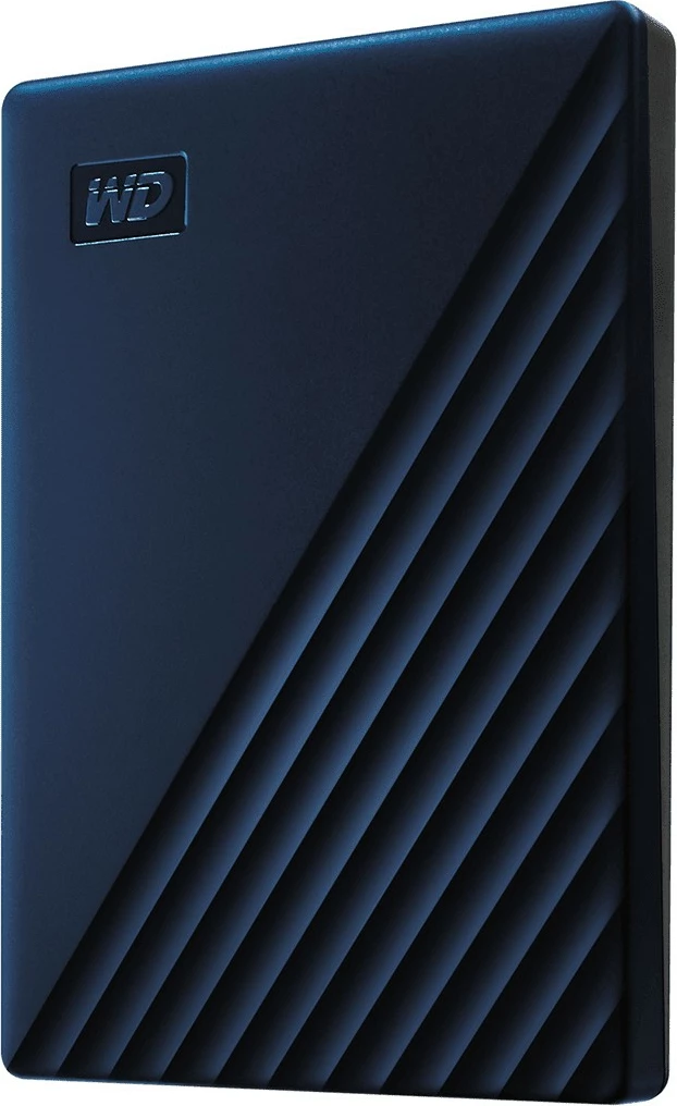 Zunanji trdi disk 2 TB Western Digital My Passport za Mac, 3.2 Gen 1, moder