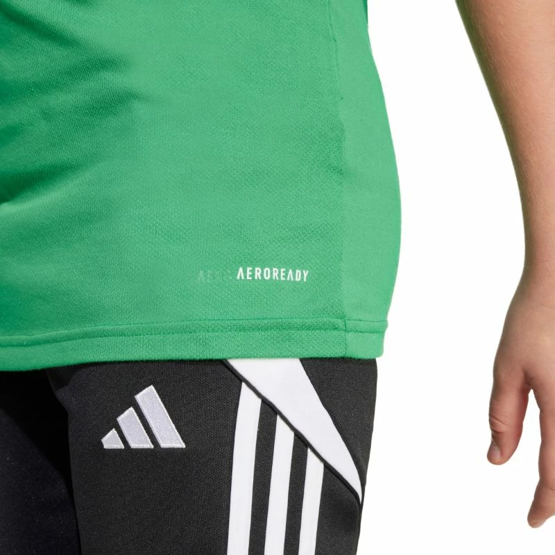 Polo majica za otroke adidas, zelena