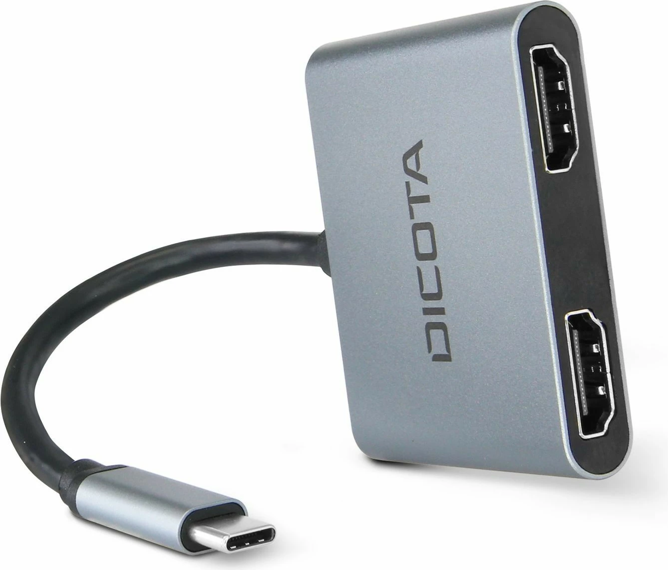 Docking postaja DICOTA D32063, USB Type-C, srebrna