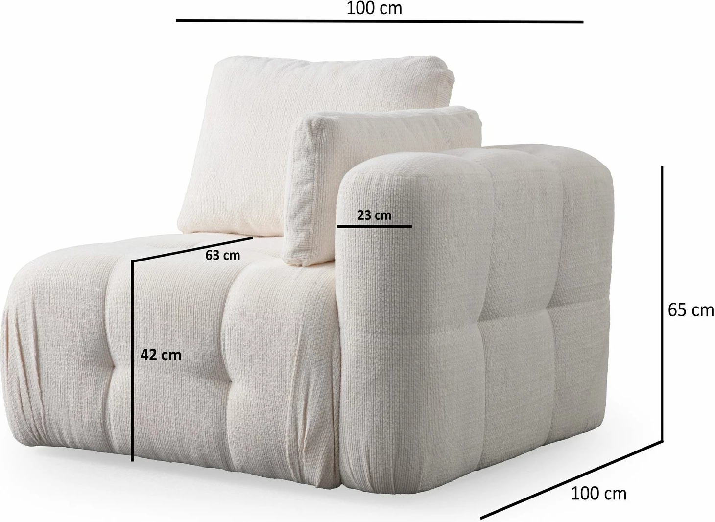 Dvosed - Atelier del Sofa Amaris, bel