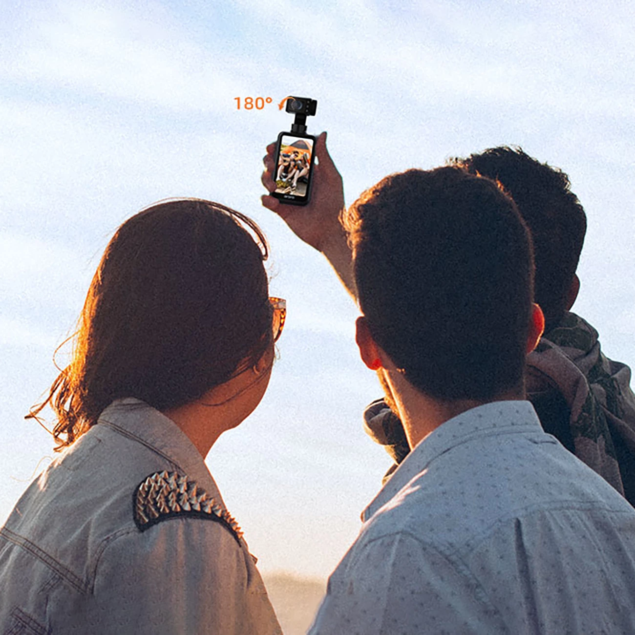 Žepna kamera 3-osni gimbal Ordro Pocket M5, 5K, črna