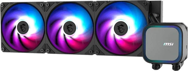 Vse-v-enem vodno hlajenje MSI MAG Coreliquid A13 360, 3x12 cm, ARGB, črn