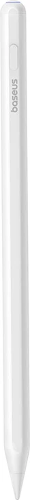 Aktivni pisalo za gladko pisanje, Baseus Smooth Writing Series P80015804213-00, polnjenje z kablom in brezžično, belo