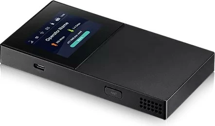 Prenosni usmerjevalnik Zyxel NR2301-EU01V1F, 5G, Wi‑Fi 6, 4500 mAh, črn