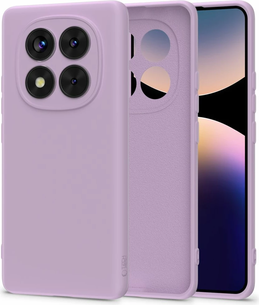 Ovitek Tech-Protect Icon za Xiaomi Redmi Note 14 Pro 5G / Poco X7 5G, vijoličen
