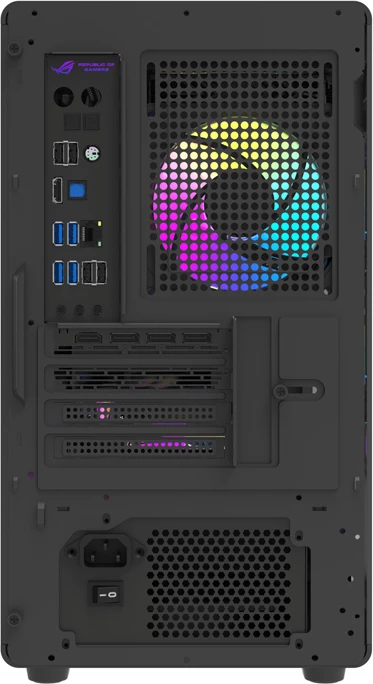 Računalniško ohišje Darkflash DB460M, Big Tower mATX/ITX, stranski panel iz kaljenega stekla, do 12 ventilatorjev / radiator 360 mm, brez ventilatorjev, črno