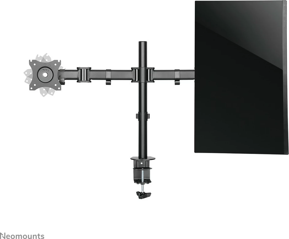 Namizni nosilec za monitor Newstar NM-D135DBLACK, 27", črn