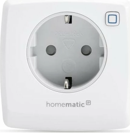 Pametna vtičnica Homematic IP HMIP-PSM-2, 3680 W, bela