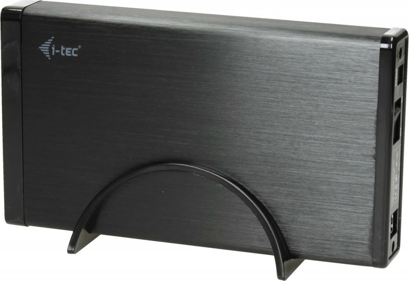 Računalniško ohišje za zunanje HDD/SSD 3,5", USB 3.0, aluminij, črno, i-tec MYSAFE35U401