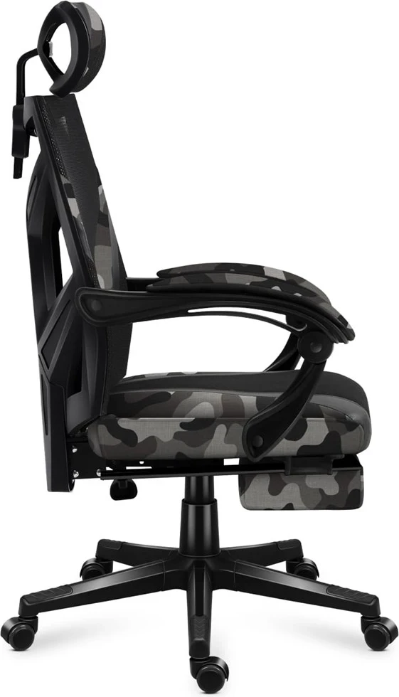 Gaming stol Huzaro Combat 5.0, črn / siv