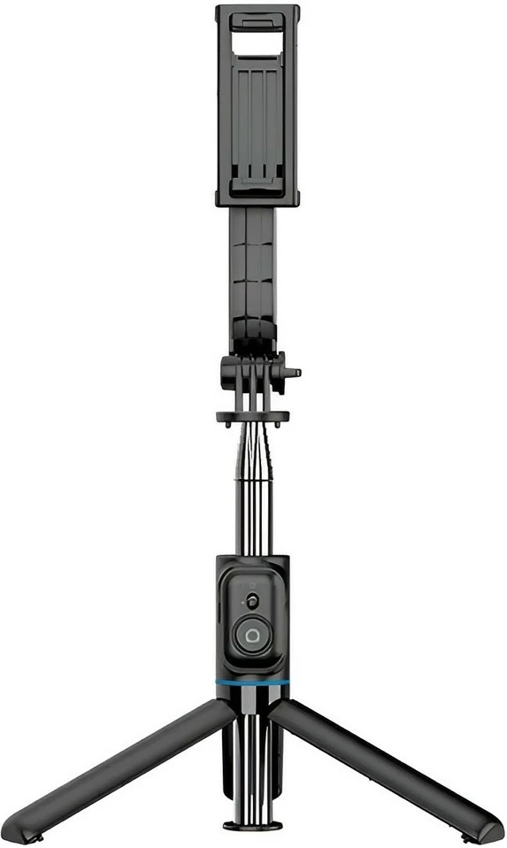 Samostoječa selfie palica s trinožnikom, Bluetooth, črna, AWEI X49