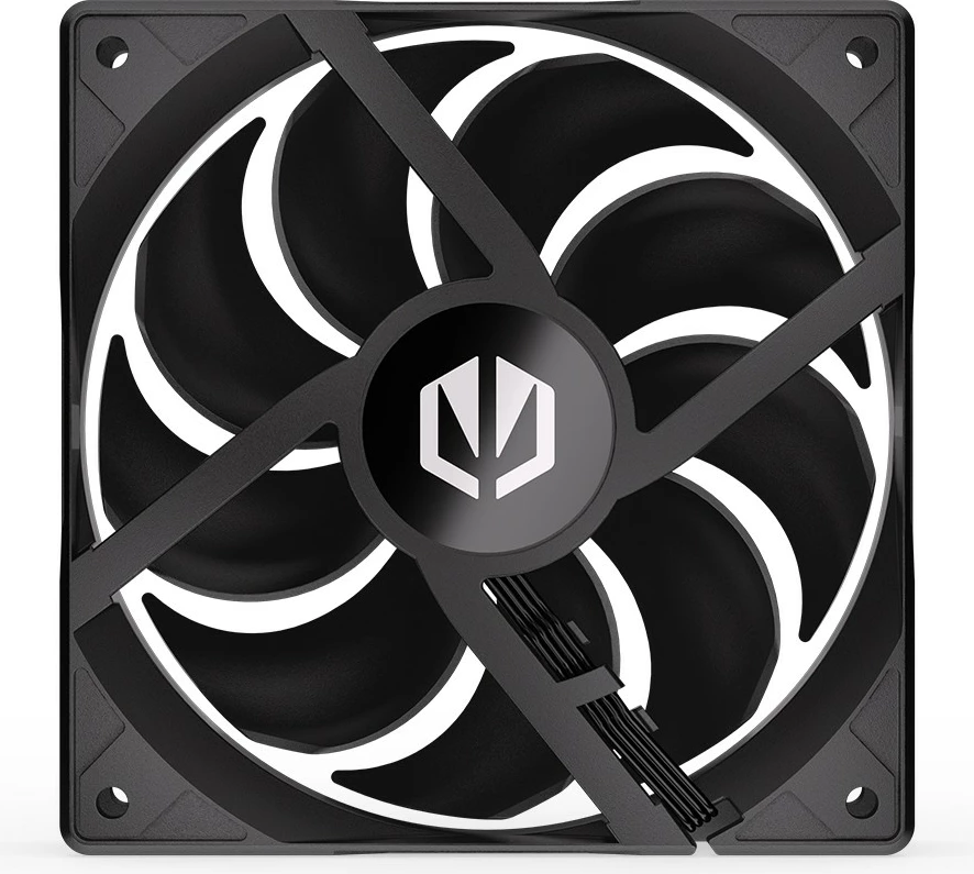 Ventilator za računalniško ohišje Endorfy Stratus 120 PWM EY4A007, 12 cm, črn