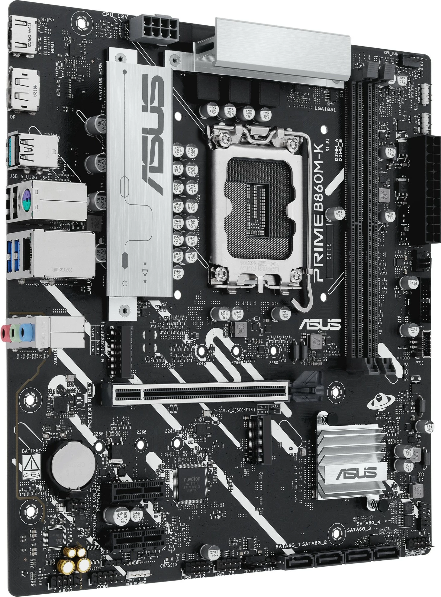 Matična plošča ASUS PRIME B860M-K, LGA1851