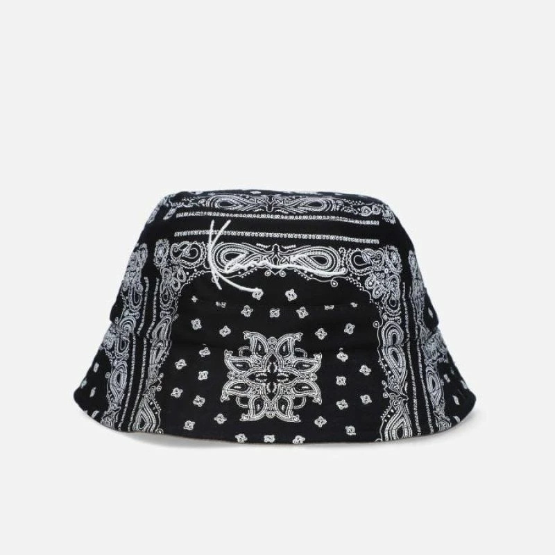 Obrnljiva kapuca Signature Paisley, Karl Kani, za moške in ženske, črna