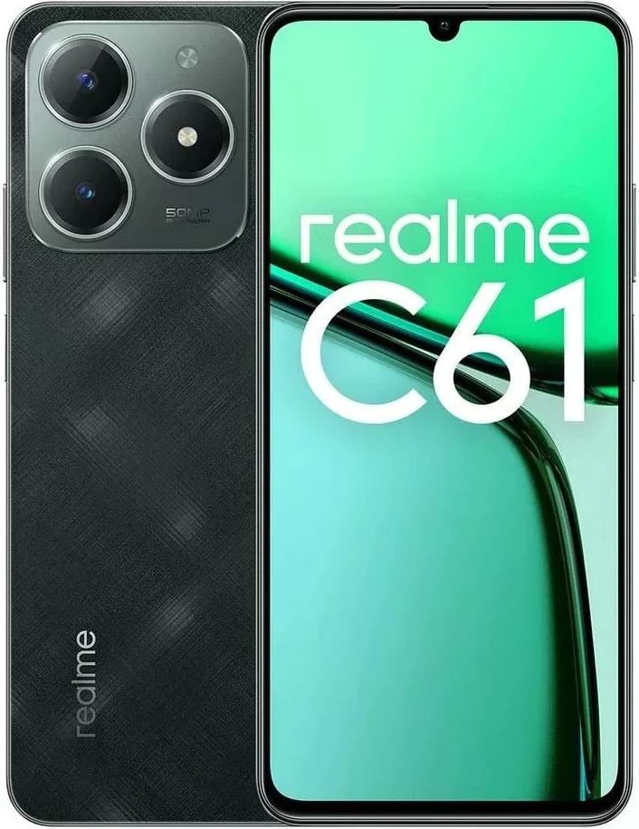 Pametni telefon Realme C61 6+128GB 6,74" temno zelen