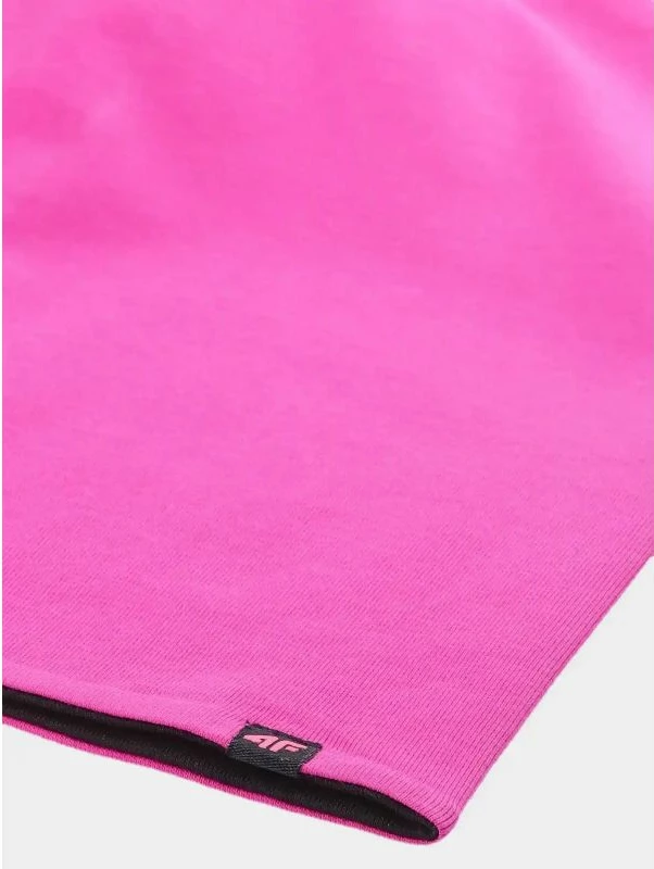 Otroška kapa 4F, črna in rožnata