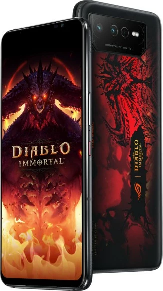 Igralni telefon ROG Phone 6 Diablo Immortal Edition, ASUS, 16 GB, 512 GB, 50 MP, Android 12, Hellfire Red