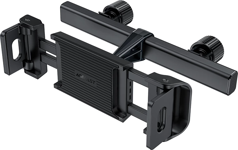 Nosilec za naslon za glavo v avtomobilu Acefast D8, za telefon in tablico, 135–230 mm, črn